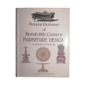1977 Pictorial Dictionary Of British 19th Century Furniture Design Hardcover w/Dustjacket