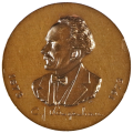 1973 South Africa  Centenary of the Birth of C.J. Langenhoven Bronze Medallion