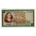 1967 South Africa Type 7 TW De Jongh First Issue replacement R10 `W9`