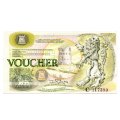 1980 England Pobjoy Mint Ltd 50 Pence Commemorative Voucher - Unissued