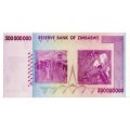 2008 Zimbabwe $500 Millon Pick#82