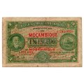 1921 Mozambique 1 Escudo Pick#66 Filler