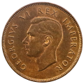 1943 South Africa 1/4 Penny