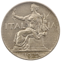 1922 Italy 1 Lira KM#62