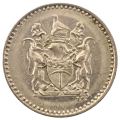 1970 Rhodesia 2 1/2 Cent KM#11