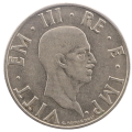1939 Italy 2 Lire non-magnetic KM#78a