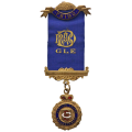 1943 Order Of Buffaloes jewel, Primo St Marys Lodge Nr 7282, Bro Frederick J. Gabell
