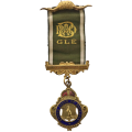 1952 Royal Antediluvian Order Of Buffaloes jewels, Grand Lodge of England Nr 6646, Bro J. V. Ludgrov