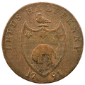 1791 United Kingdom Yorkshire - Leeds / Paleys 1/2 Penny