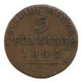 1844 Germany - Prussia 3 Pfennig
