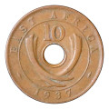 1937 East Africa 10 Cents
