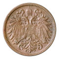 1912 Austria 2 Heller