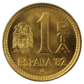 1982 Spain 1 Peseta