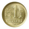 Spain 1 Peseta 1982