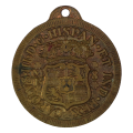 Undated medallion depicting the design of a Spanish 1765 8 Reales