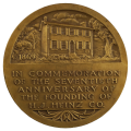 1939 Heinz (H.J.) Company 70th Anniversary Medal (obv  by Emil Fuchs, rev by Chambellan) 72mm