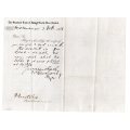 1888 The Standard Bank of British South Africa Limited: letter to client