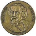 United Kingdom, Charles Dickens Commemorative Medallion, Bronze