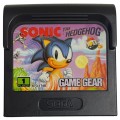 Sonic The Hedgehog - Sega Game Gear, Original game Cartridge in Sega clear case