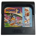Sonic The Hedgehog 2 Sonic Tails - Sega Game Gear, Original game Cartridge in Sega clear case