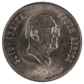 Error 1976 South Africa 20 Cent Broadstruck/struck-through