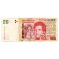 1999-2003 Argenitna 20 Pesos Pick349