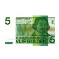 1973 Netherlands 5 Gulden Pick#95a