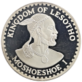 1980 Lesotho Proof .925 Silver Commemorative issue `110th anniversary of the death of King Moshoesho