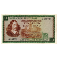 1966 South Africa Type 5 G Rissik Second Issue R10