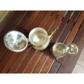 Brass Teapot and sugar bowl