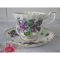 Royal Albert Flower of the Month February Tea Duo
