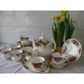Royal Albert Old Country Rose Tea Set-23 pieces