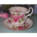 Royal Albert Flower of the Month November Coffee Duo