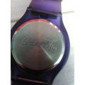 COCA COLA LIMETED EDITION OLIMPIC PURPLE WATCH