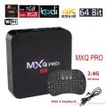 OTT TV Box MXQ-4K Pro - Android TV Box + Mini Wireless Keyboard & Mouse