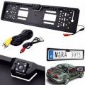 Rearview Camera - Number plate rearview Camera - 4LED Number Plate Camera for SA(EU)