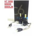 LED Headlight Kit - C6 H7 55W 2pin LED HeadLight Set - H7 2pin 12V~24V LED Headlight(Wholesale/Bulk)