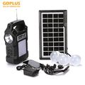 Solar Light Kit -  Outdoor Solar Lighting System - 3 Bulb LED Solar Light Kit