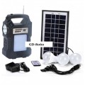 Solar Light Kit -  Outdoor Solar Lighting System - 3 Bulb LED Solar Light Kit