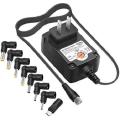 Power Plug - 45W Universal DC Power Plug - Power Adaptor - 6 Tip Universal Power Supply