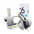 LED Headlight Kits - C6 H4 36W 3pin LED HeadLight Kits - H4 3pin 12V LED Headlights