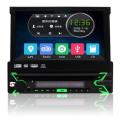 Car Radio - 7" Touch screen In-Dash Media player - 1Din Style 7" BT/DVD/AUX/USB MP5 player Radio
