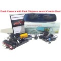 Dash & Reverse Camera + Parking Sensor Special!!! 2-In-1 Dash & Reverse Camera with Parking Sensors