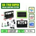 Solar Light Kit - GD-7760 Outdoor Solar Lighting System - 3 Bulb GD-7760 LED Solar Light Kit