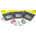 Mini MP3 Player, Bright Color MP3 Player with Clip Rechargeable 3.5mm