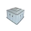 900x900 Filter Cover Pool DC - Grey