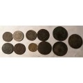Old foreign coins