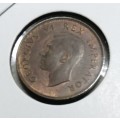 1945 Quarter Penny 1/4d