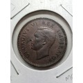 1942 Quarter Penny 1/4d aUNC