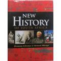 NEW HISTORY OF SOUTH AFRICA BY HERMANN GILIOMEE BERNARD MBENGA - 454 pages
